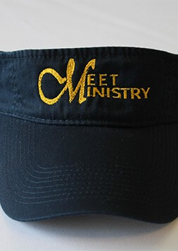 M.E.E.T. Ministry VISOR (Black and Yellow)